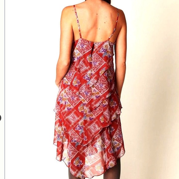 Free People NWOT Ruffled Dress - Picture 2 of 6